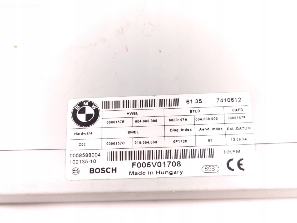 фото №7, Модуль блок керування кришки багажника bmw 3 gt f34 7410612