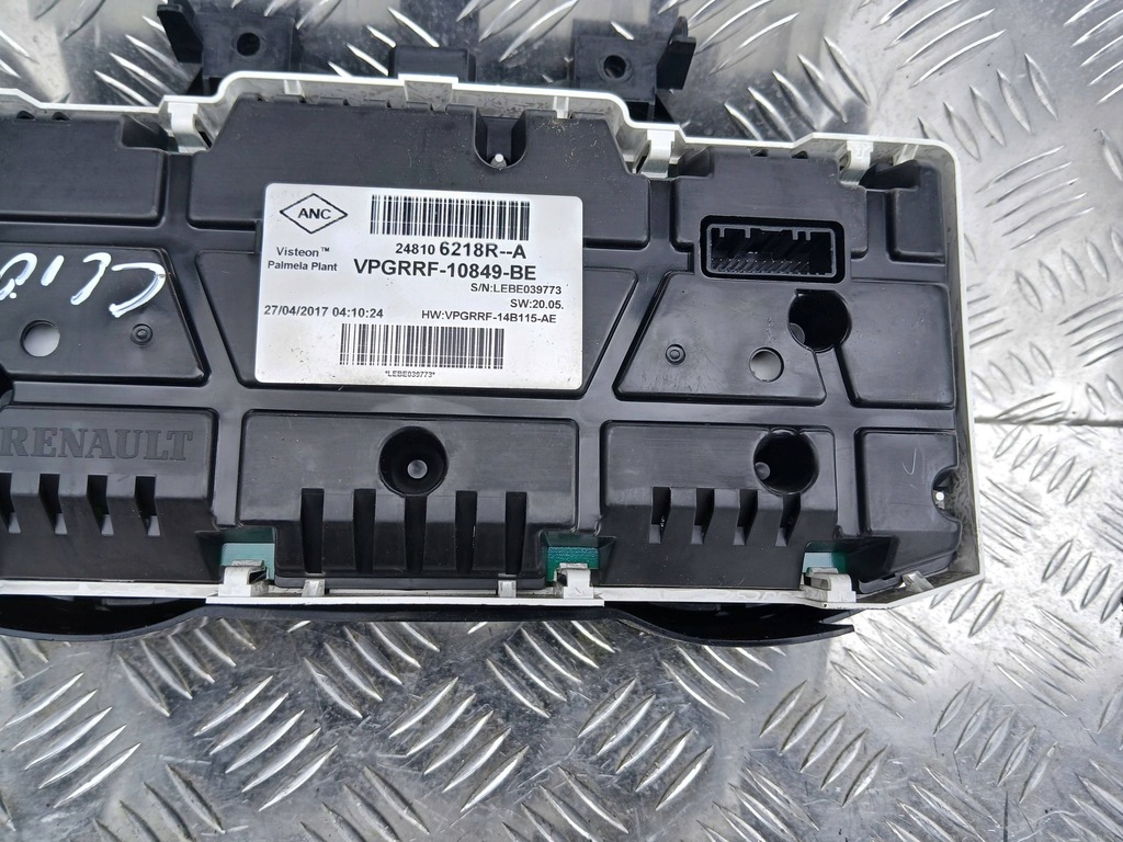 фото №7, Renault clio iv счетчик приборы 1.5 dci 248106218r 2017r