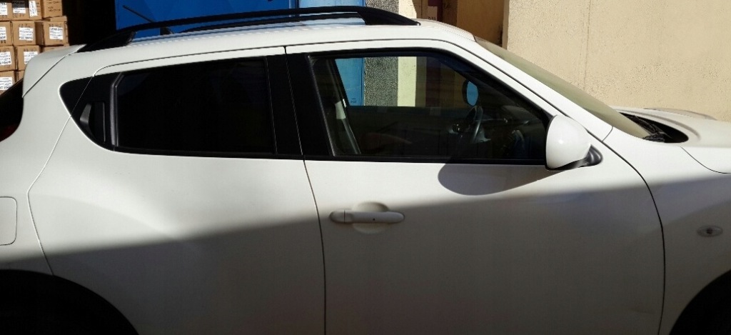 Nissan juke 2010-2019 рейлинги кровельные багажник чёрные mocne Недорого