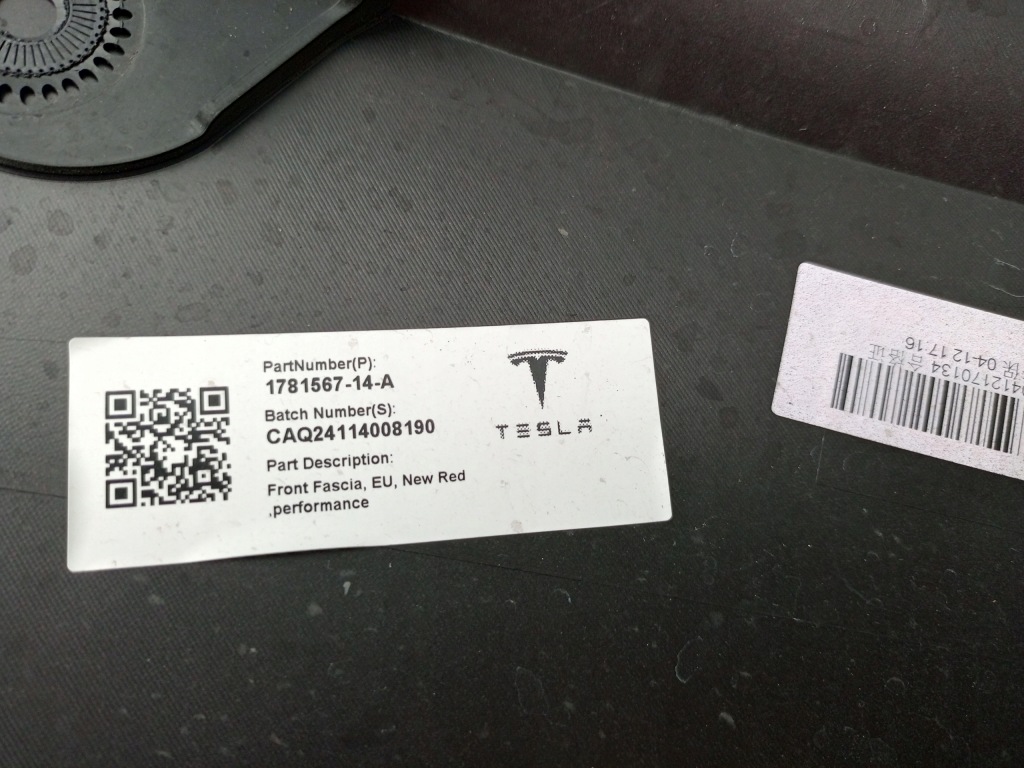 Tesla model 3 highland performance 23- бампер перед передній 1781567-14-a ÷ Доставка