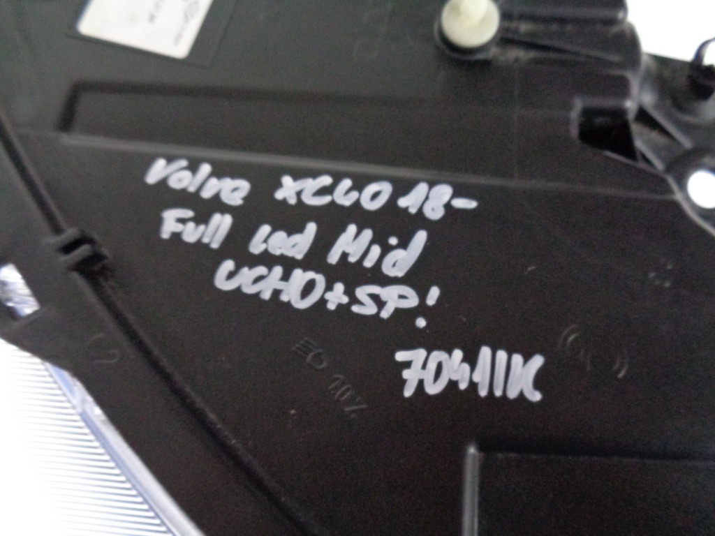 фото №8, Лампа левая фара volvo xc40 18- full led mid led