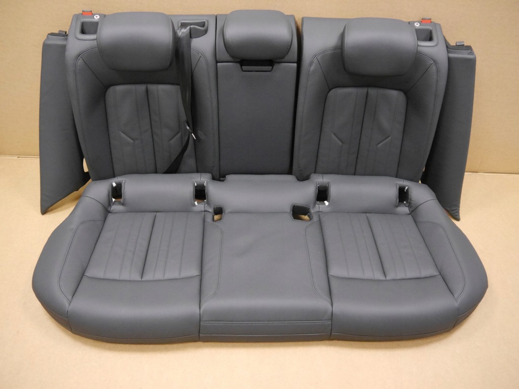 фото №7, Audi a6 c8 сидіння заднє сидіння шкіра оббивка