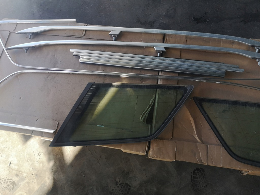 фото №7, Молдинг накладки набор хром a4 b6 kombi audi рейлинг