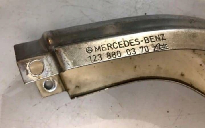 Mercedes-benz c123 купе уголок бампера левый перед Цена