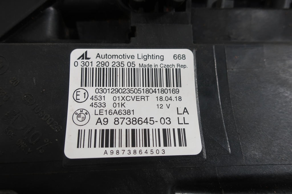 фото №8, Лампа перед ліва bmw 2 f45 lift адаптивний led