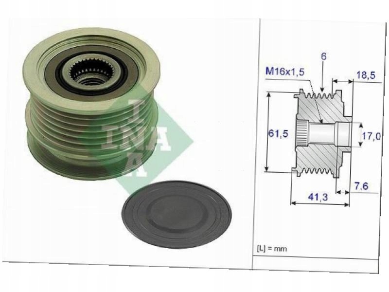 Сцепление генератора alfa romeo 159 1.9 2.0 Цена