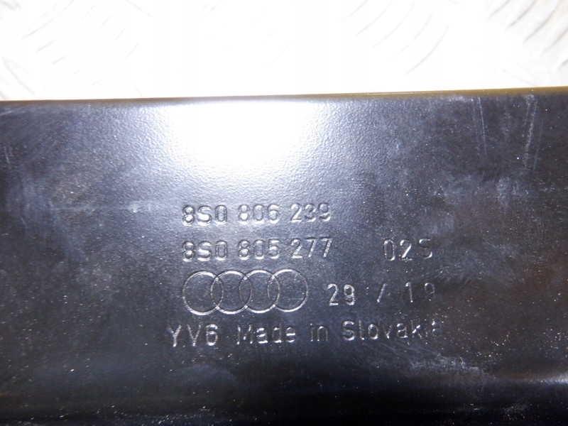 фото №9, Жёлоб жабо audi tt tts 8s0806239 8s0805277