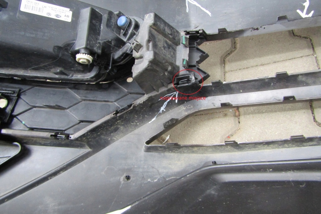 фото №11, Бампер перед vw amarok 2h6 lift 16-