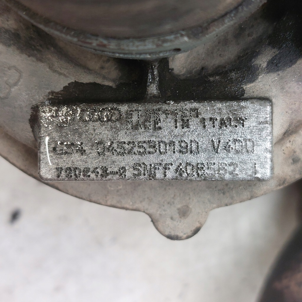 фото №12, Volkswagen polo iv 1,4tdi турбина турбонагнетатель