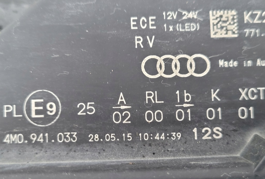 фото №15, Audi q7 15-19 4m0 фара лампа full led 2szt.