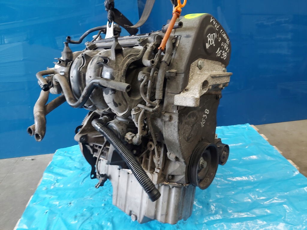 фото №9, Двигатель fabia polo 2005 r 1.4 16v bbz 149.000km