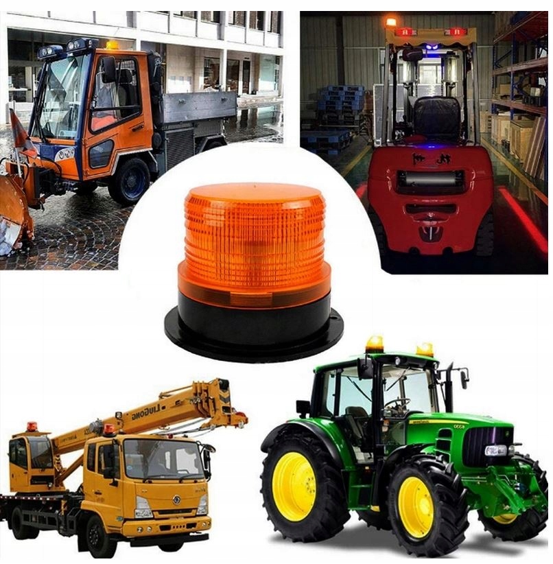 фото №7, Лампа led kogut stroboskop попереджувальна 12/24v