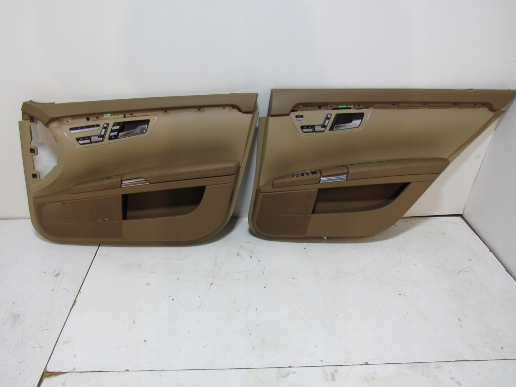 Mercedes s w221 221 63 amg long оббивка заднє сидіння сидіння шкіра обшивки Ціна