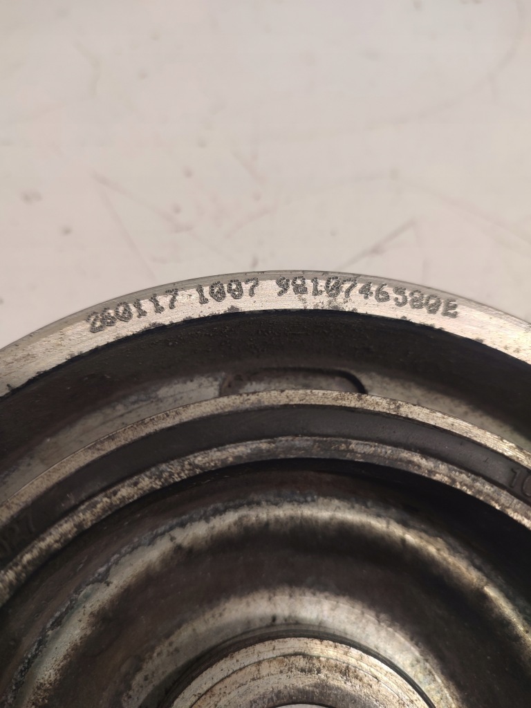 фото №4, Citroen c4 picasso i шкив коленчатого вала 2.0 hdi