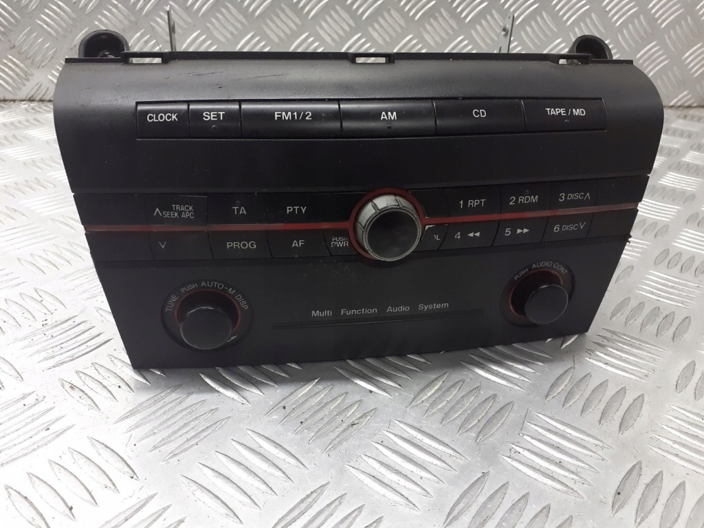 фото №4, Радіо заводський cd mazda 3 bk bp4l 66as0