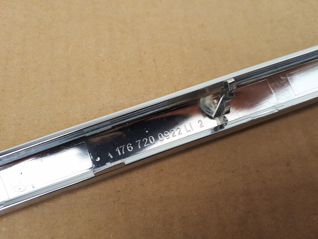 Mercedes a176 w176 a-klasa хром молдинг дверь левых передних a1767200922 с Разборки