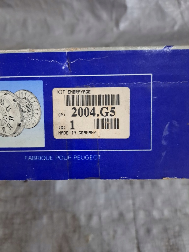 фото №8, Набор сцепления peugeot 104-205