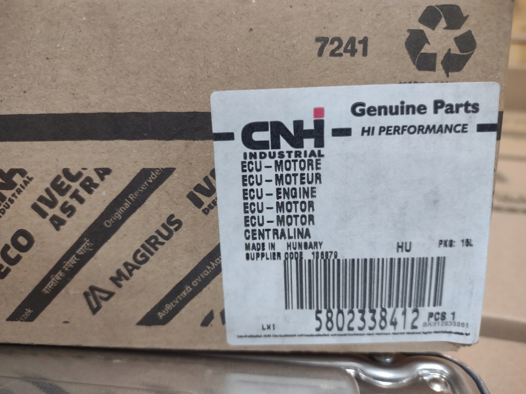 фото №5, Блок управления двигателя iveco daily 5802338412 0281035648