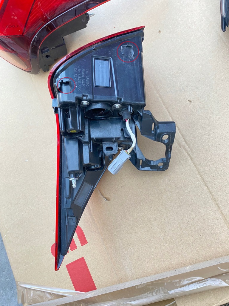 Lexus ux 18- лампа задня ліва led europa Київ