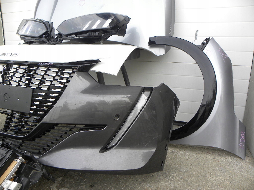 фото №5, Peugeot 208 ii gt капот, бампер. лампи full-led 20-2024 rok