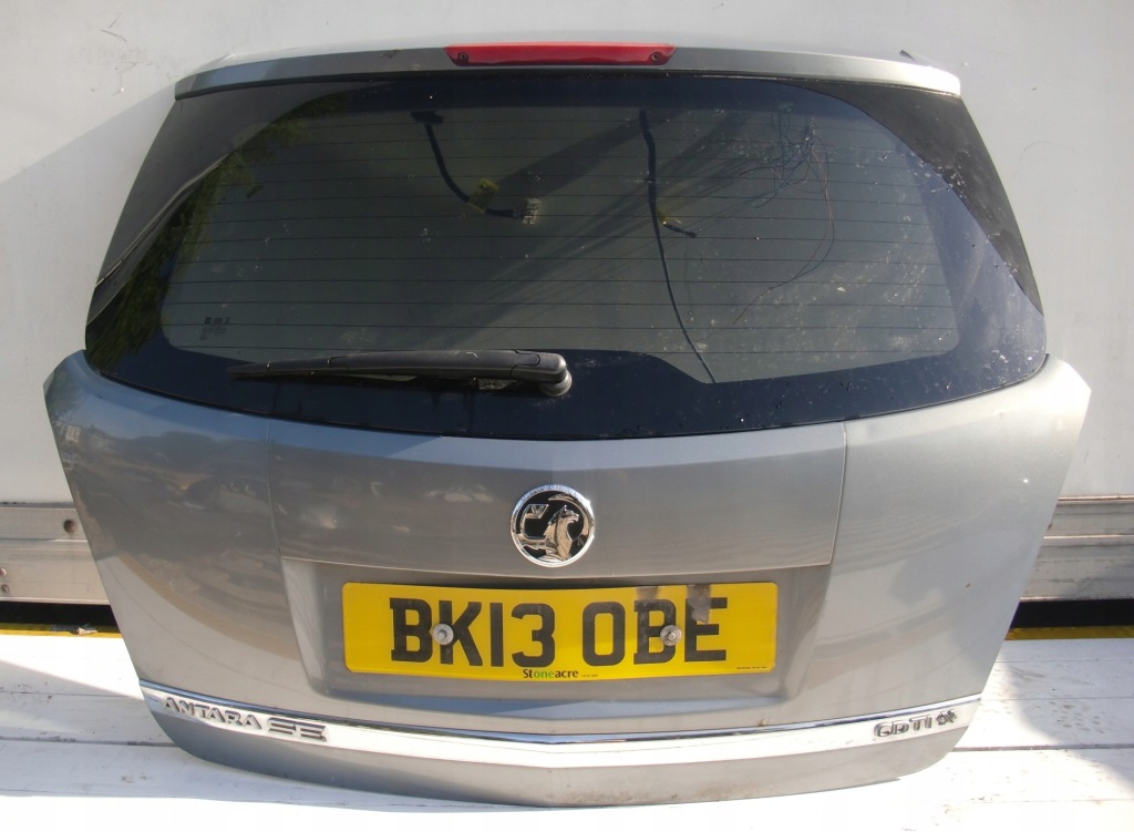 фото №1, Opel antara крышка багажника задняя задняя серебристая стекло