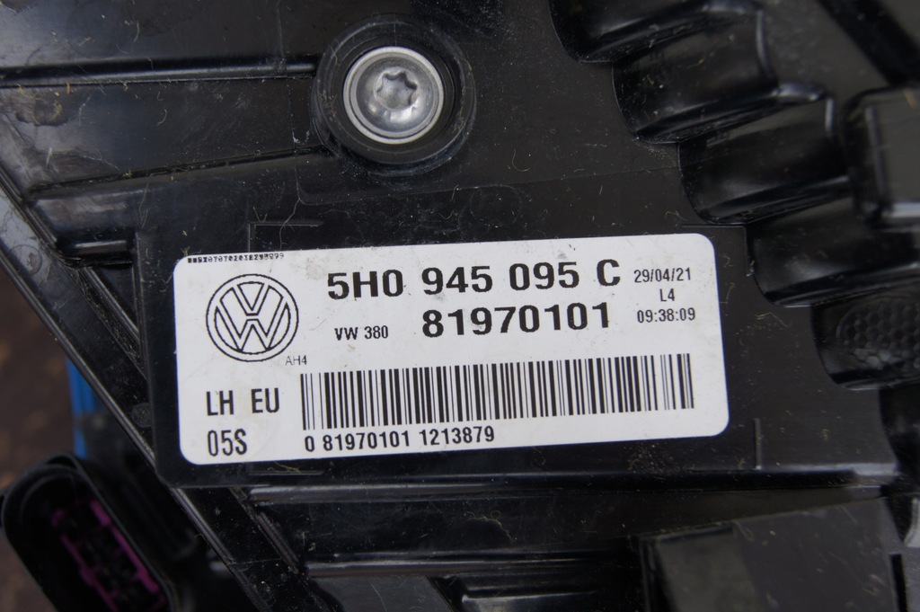 фото №7, Лампа vw golf viii 8 хэтчбек левая led