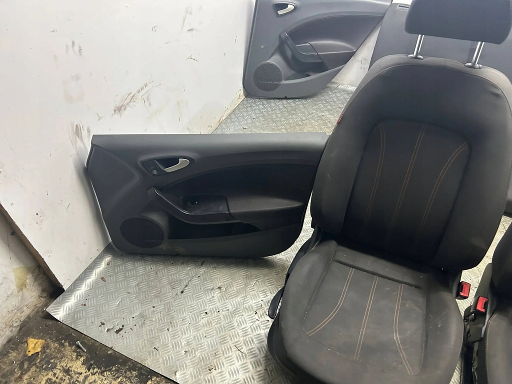 фото №6, Сидіння сидіння заднє сидіння обшивки комплект seat ibiza iv 6j kombi