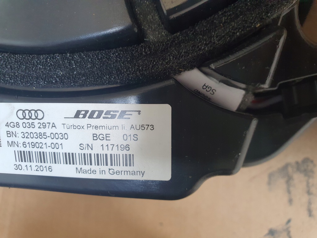 фото №4, Динаміки набір bose audi a7 s7