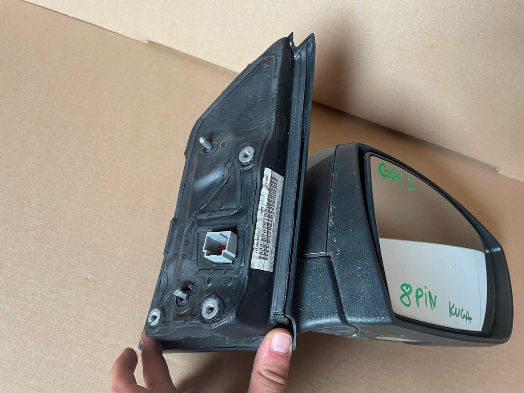 фото №7, Ford kuga mk2 дзеркало праве 8 pin