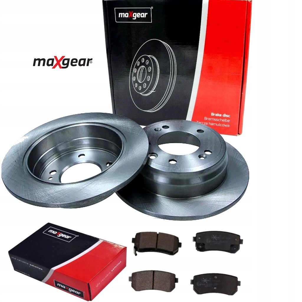 фото №1, Тормозные диски + тормозные колодки задняя hyundai i10 i picanto i