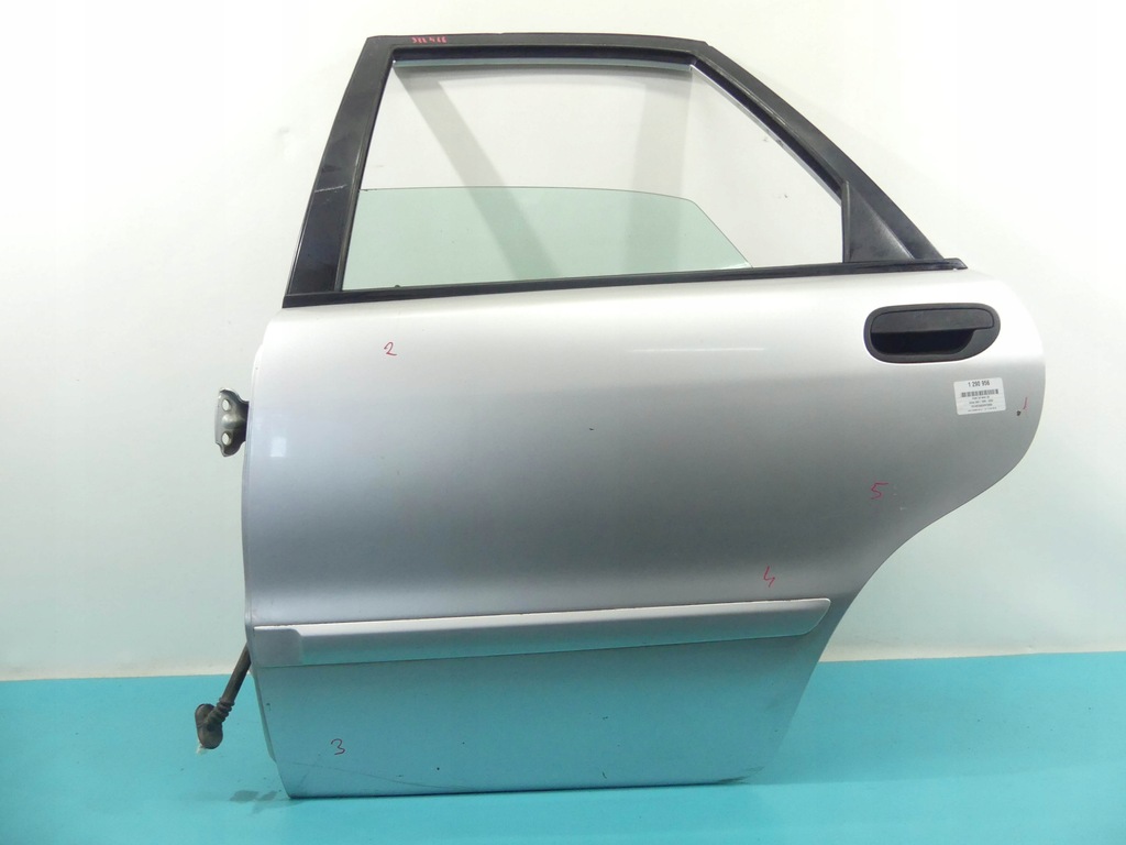 фото №1, Двері задня ліва volvo s40 i 99-04 сріблястий