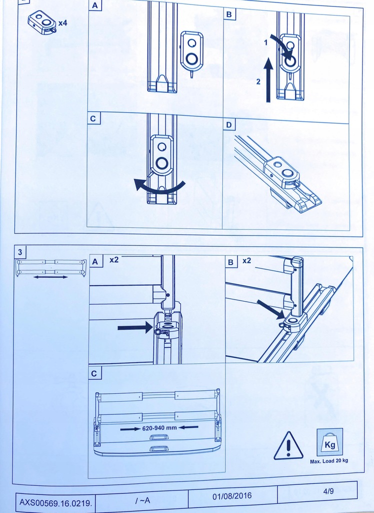 фото №10, Новий оригінальний номер органайзер багажника renault scenic iv grand koleos ii 8201669726