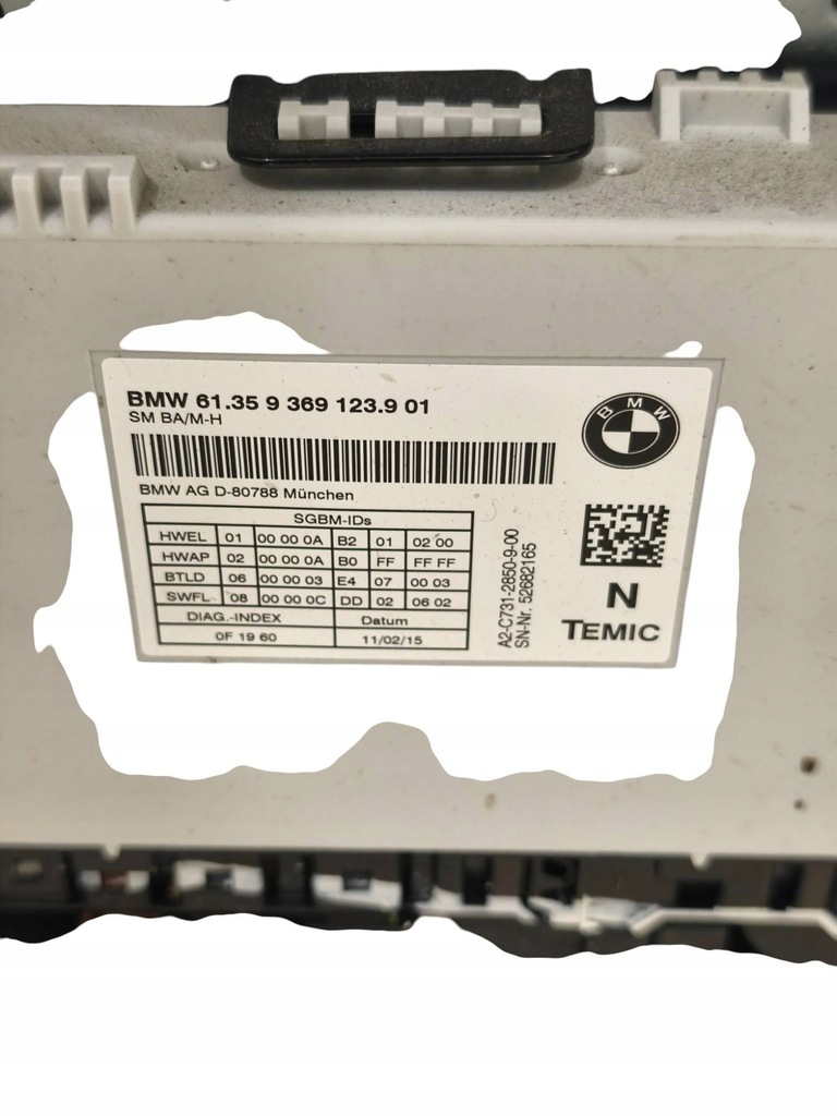 фото №13, Bmw x3 f25 2015 комплект сидіння / заднє сидіння / обшивки / комплект