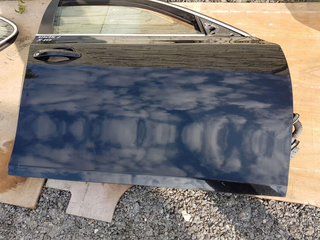 фото №4, Bmw e60 дверь правый перед w цвет schwarz 2