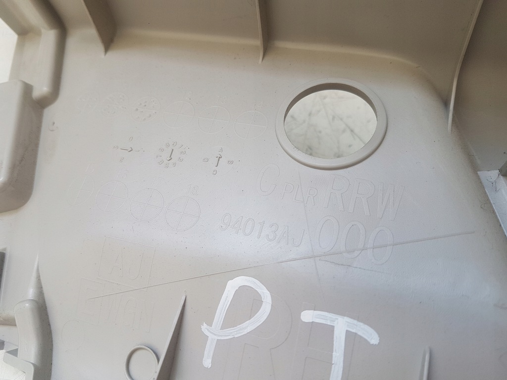 фото №3, Пластик защита стойка правый задняя subaru outback iv