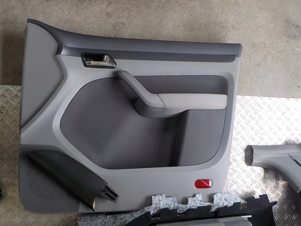 фото №10, Vw caddy iii 03-10 сидіння обшивки салон комплект