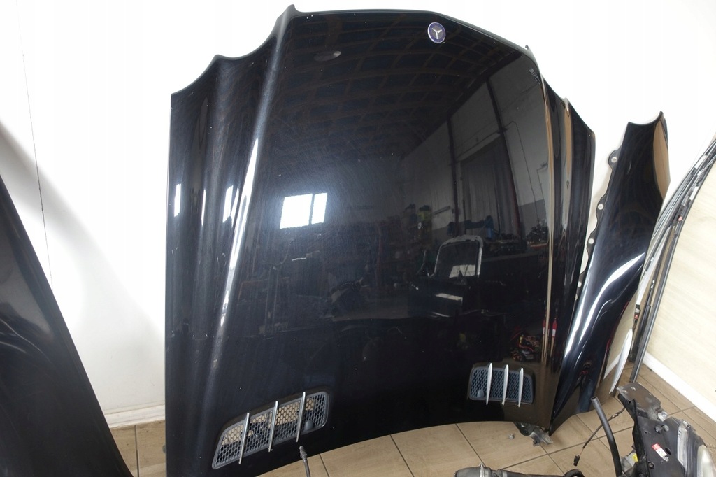 фото №7, Mercedesr230 sl500 sl перед капот бампер 197 pas передний усилитель