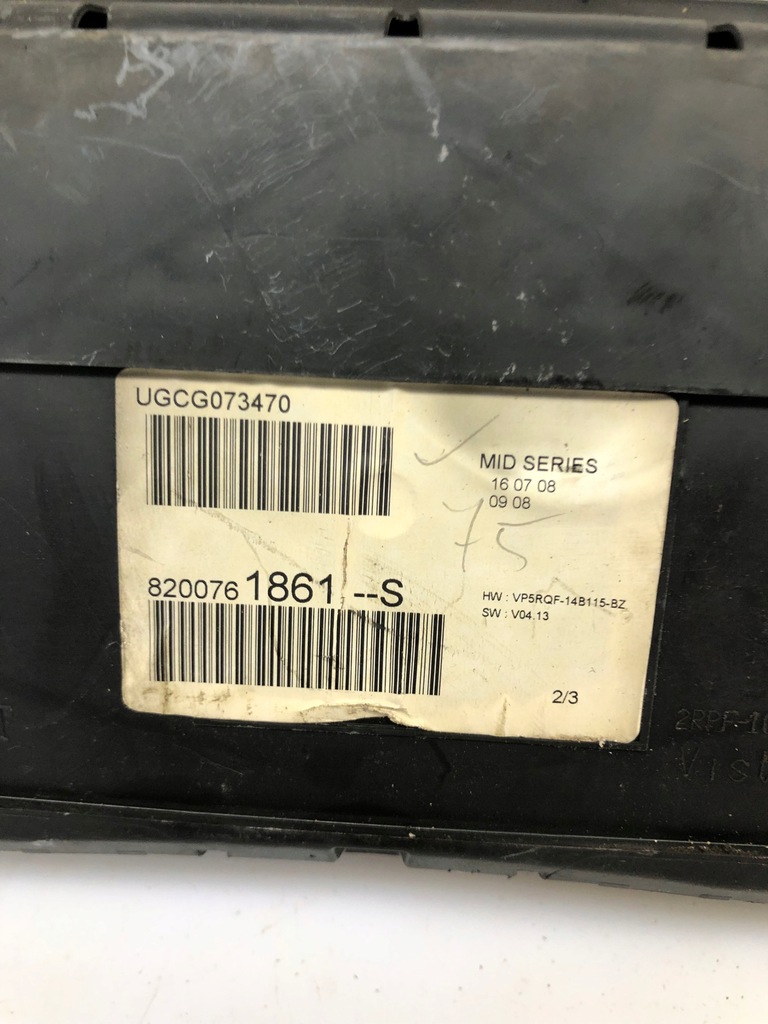 фото №5, Счетчик приборная панель 8200761861s renault