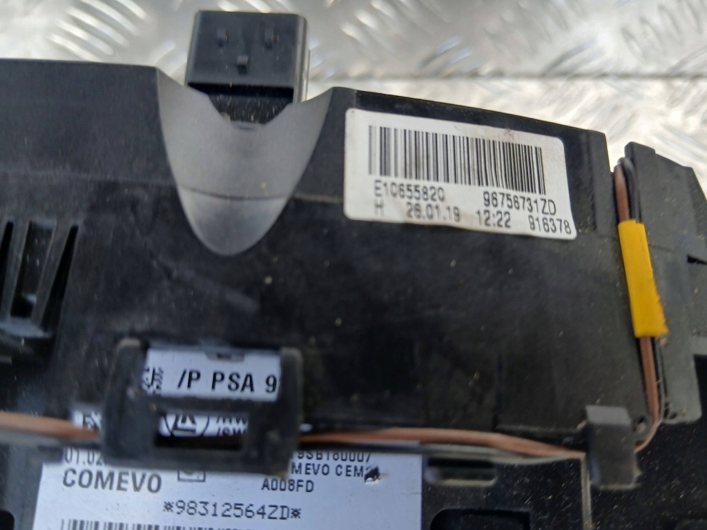 фото №10, Peugeot partner berlingo iv переключатель комбинированный рычаг 98312564zd 2019r