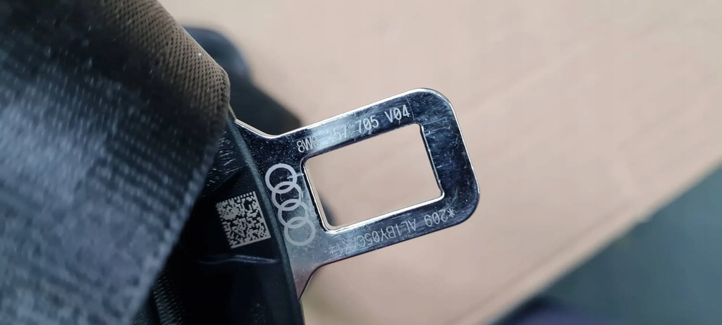 фото №5, A4 b9 8w pas безопасности левый перед 8w0857705 v04 a5 8w