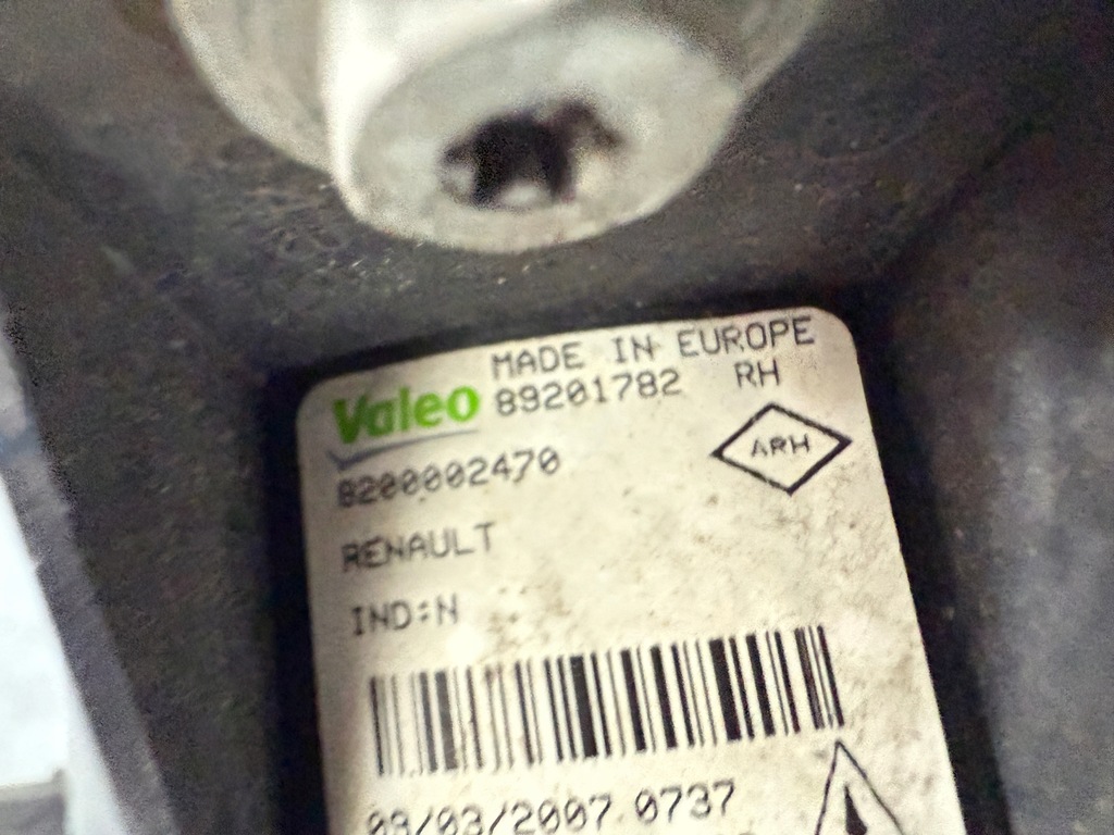 фото №5, Протитуманна фара рамка права renault modus 8200002470 8200259251