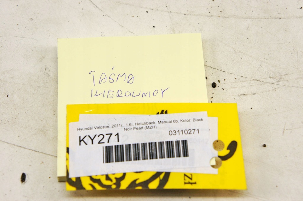 фото №6, Ky271 hyundai veloster i стрічка керма