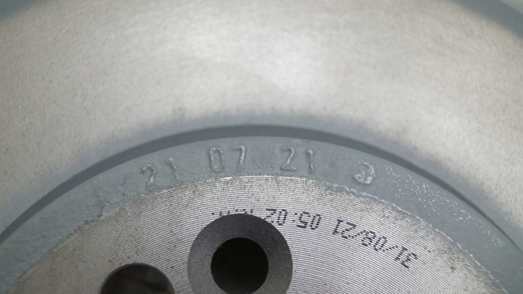 Mini r56 r57 диск тормозная 34116858651 Оригинал