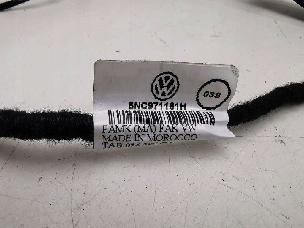 фото №6, Volkswagen tiguan 2020 левая сторона жгут трубопровод дверь передних