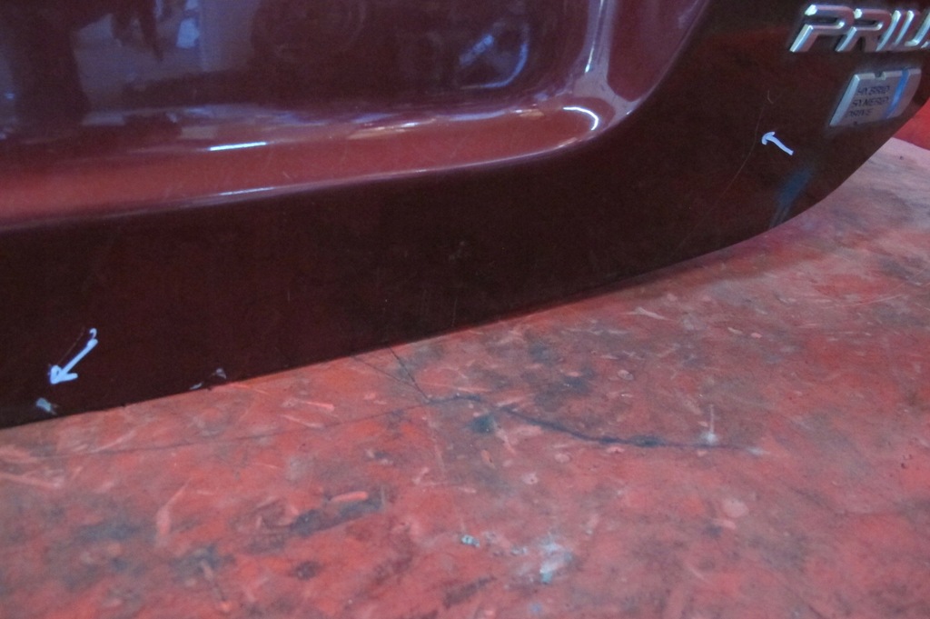 фото №11, Toyota prius 2 ii w20 скло кришка багажника багажника 3q3 накладка молдинг кришки ручка