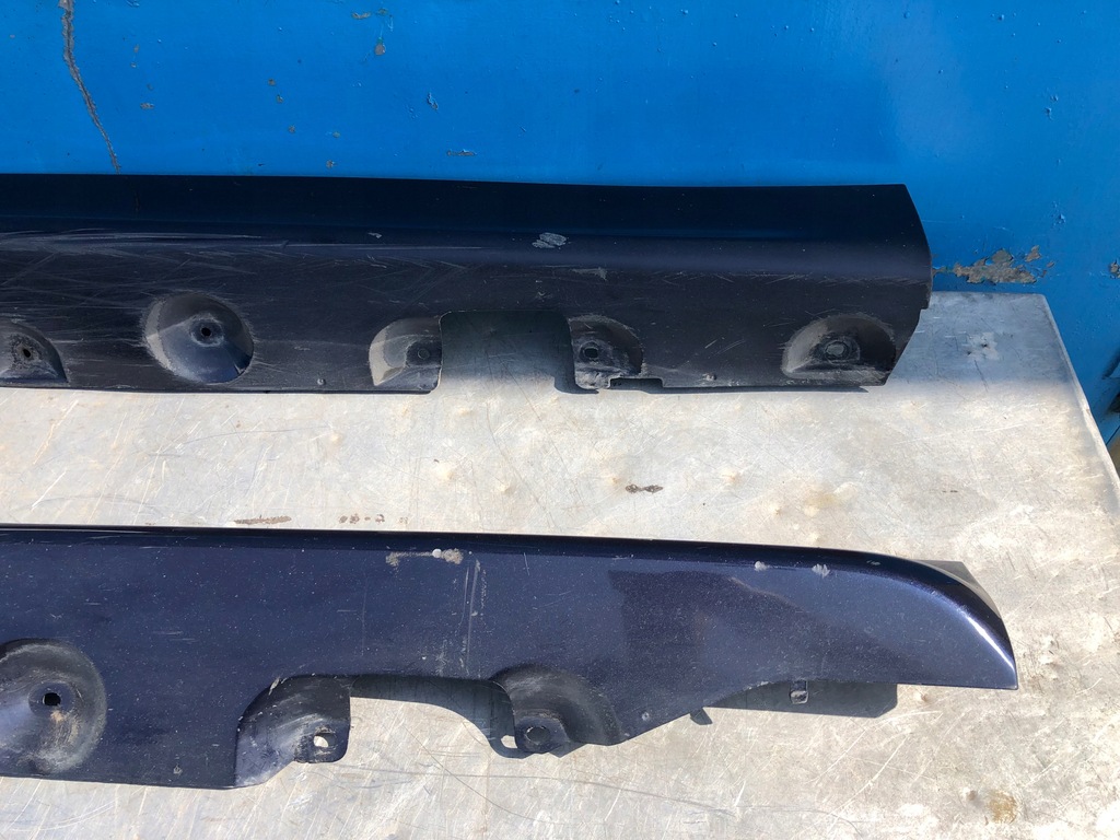 фото №5, Bmw e46 coupe lift молдинг накладки накладки порогові mpakiet orientblau 317