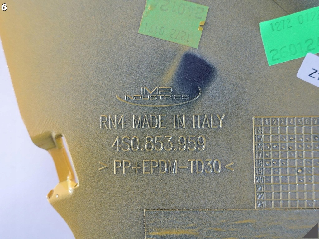 фото №7, Audi r8 ii 4s0 захист стійка b обшивка накладка молдинг ліва поріг