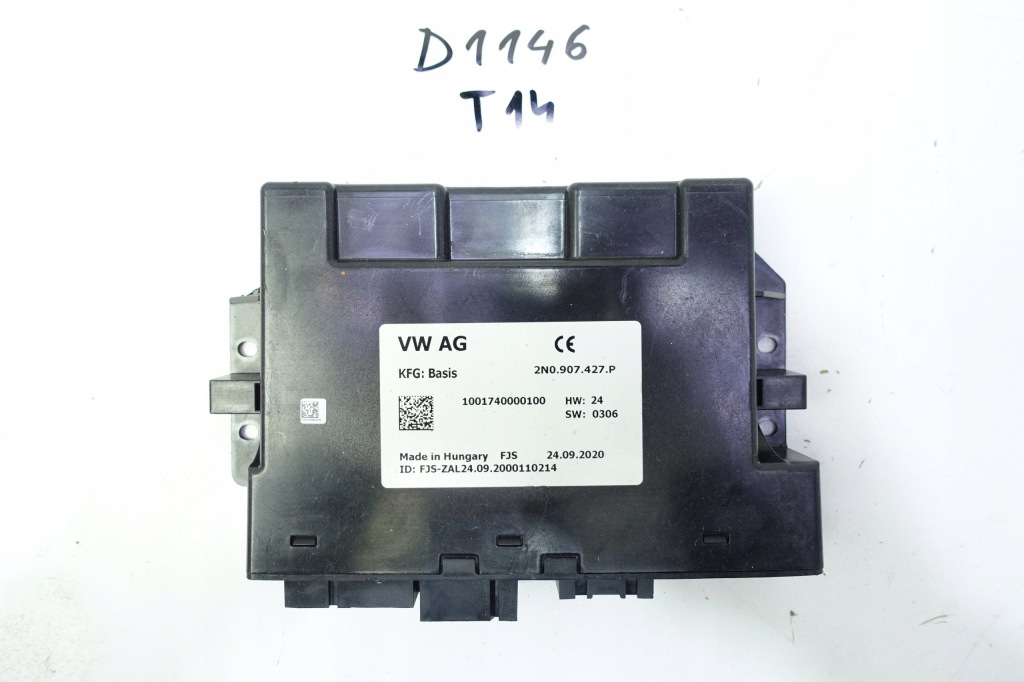 фото №1, Модуль блок управления vw transporter crafter 2n0907427p