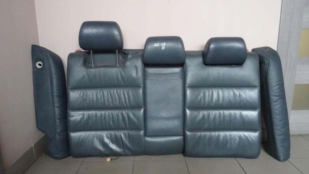 фото №13, Audi a6 c5 сидіння заднє сидіння обшивки комплект sedan