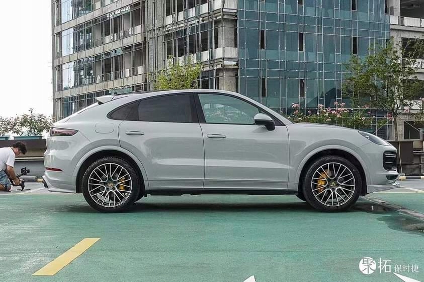 фото №15, Porsche cayenne coupe turbo+ techart набор bodykit